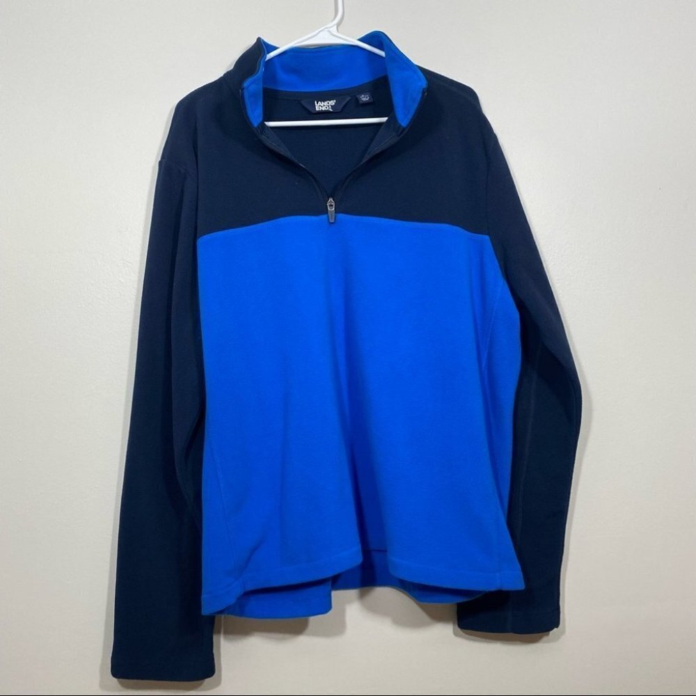 Lands’ End fleece